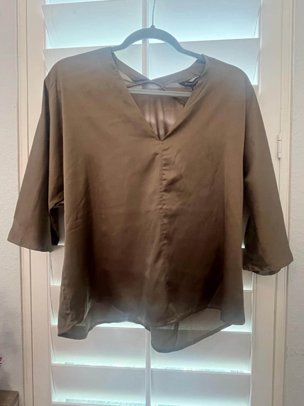 Banana Republic Olive V-Neck Tunic